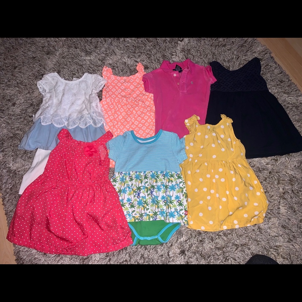 Girl’s 18 Months Dress Lot